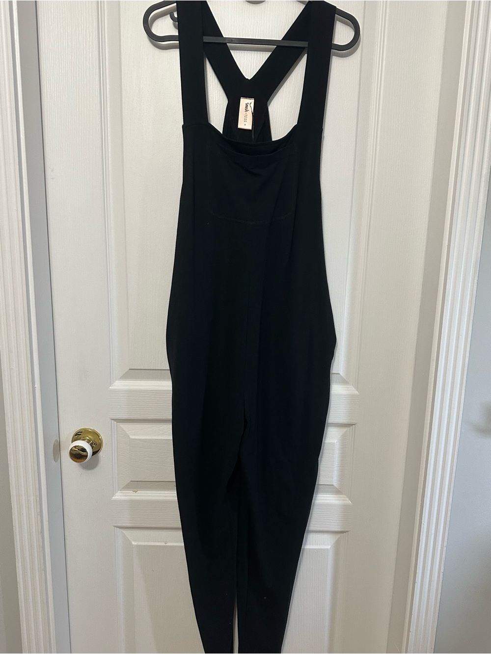 Smash + Tess Black Crossback Jumpsuit Romper
